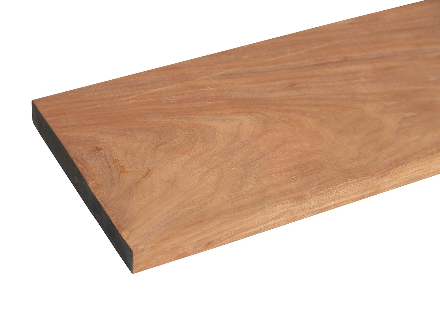 Hardhout Vlonderplank 2,8 x 19,5 cm (28 x 195 mm) Omvong - Lengte 335 cm - Afbeelding 1